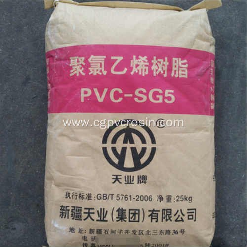 TIANYE BRAND PVC RESIN SG8 SG3